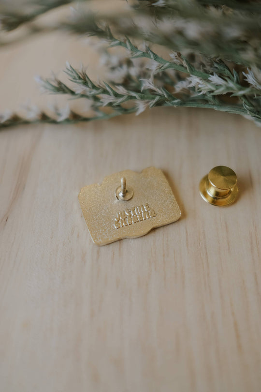 Camera Enamel Pin (With Locking Clasp)