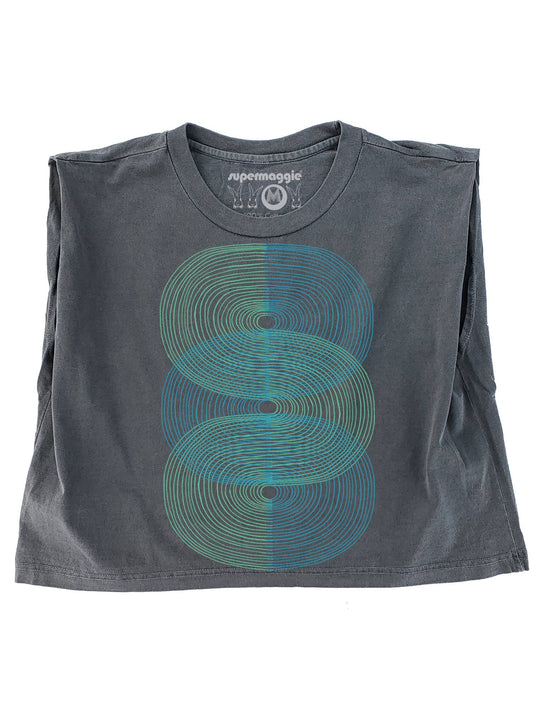 Double S Curve Maisie Heavyweight Muscle Tee