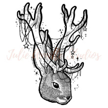 Load image into Gallery viewer, Starlight Jackalope 2x2 Die Cut Stickers
