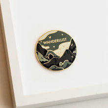Load image into Gallery viewer, Wanderlust Enamel Pin
