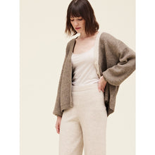 Load image into Gallery viewer, NEUTRAL ACCENT PLACKET CARDIGAN
