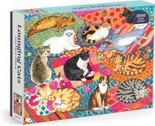 Load image into Gallery viewer, Lounging Cats Puzzle
