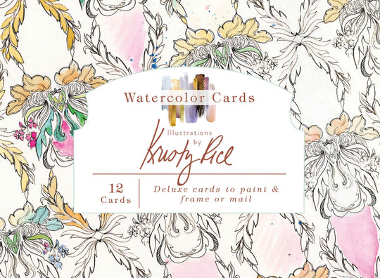 Watercolor Cards : Illustrations by Kristy Rice