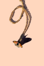 Load image into Gallery viewer, Tiny Flutter in Monarch Necklace
