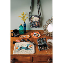 Load image into Gallery viewer, Dogwood Embroidered Flat Pouch
