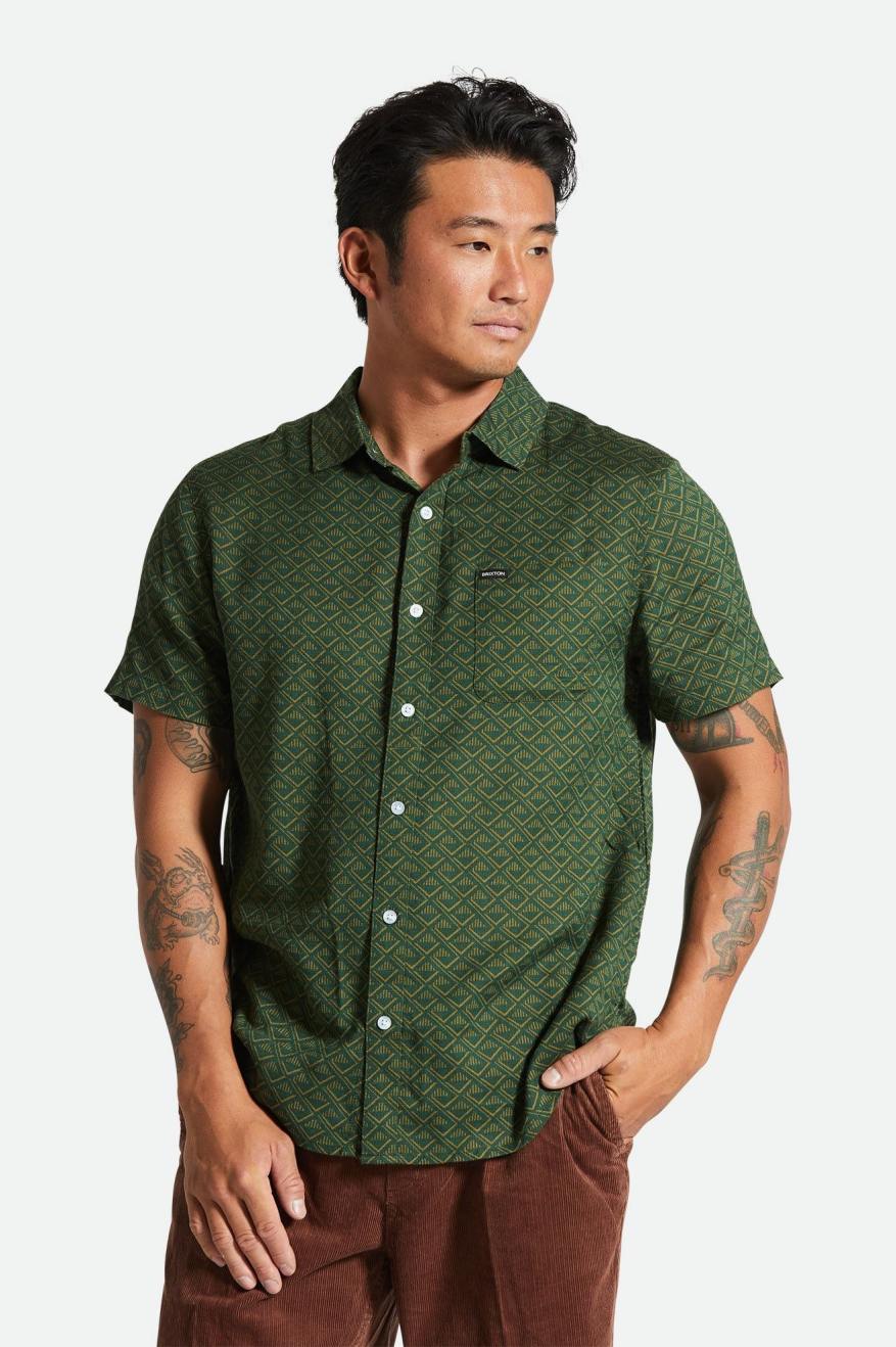 CHARTER PRINT S/S WOVEN SHIRT