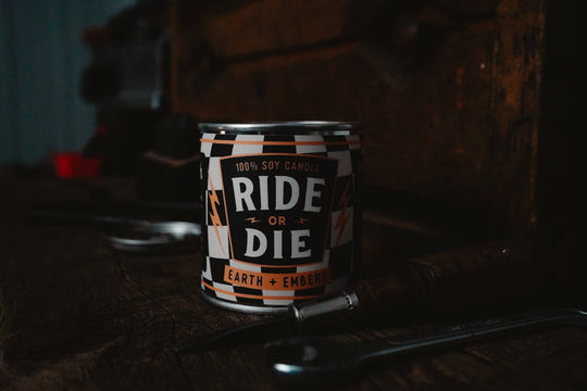 Ride Or Die | Earth &amp; Embers 8oz Soy Candle