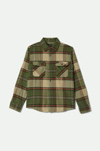 Load image into Gallery viewer, Bowery Flannel - Wild Green/Elm/Adrenaline Rush
