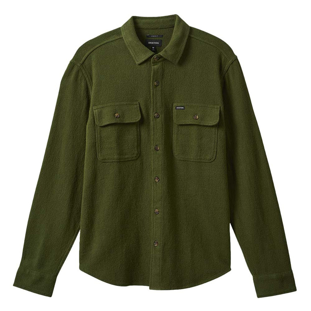 BOWERY TEXTURED TWILL OVERSHIRT