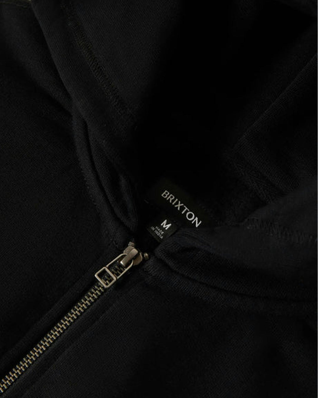 Embroidered Heavyweight Oversized Full-Zip Hoodie