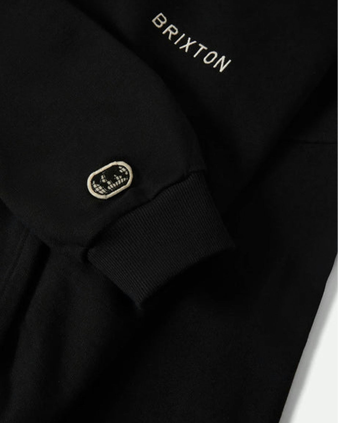 Embroidered Heavyweight Oversized Full-Zip Hoodie