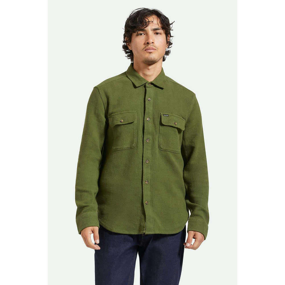 BOWERY TEXTURED TWILL OVERSHIRT