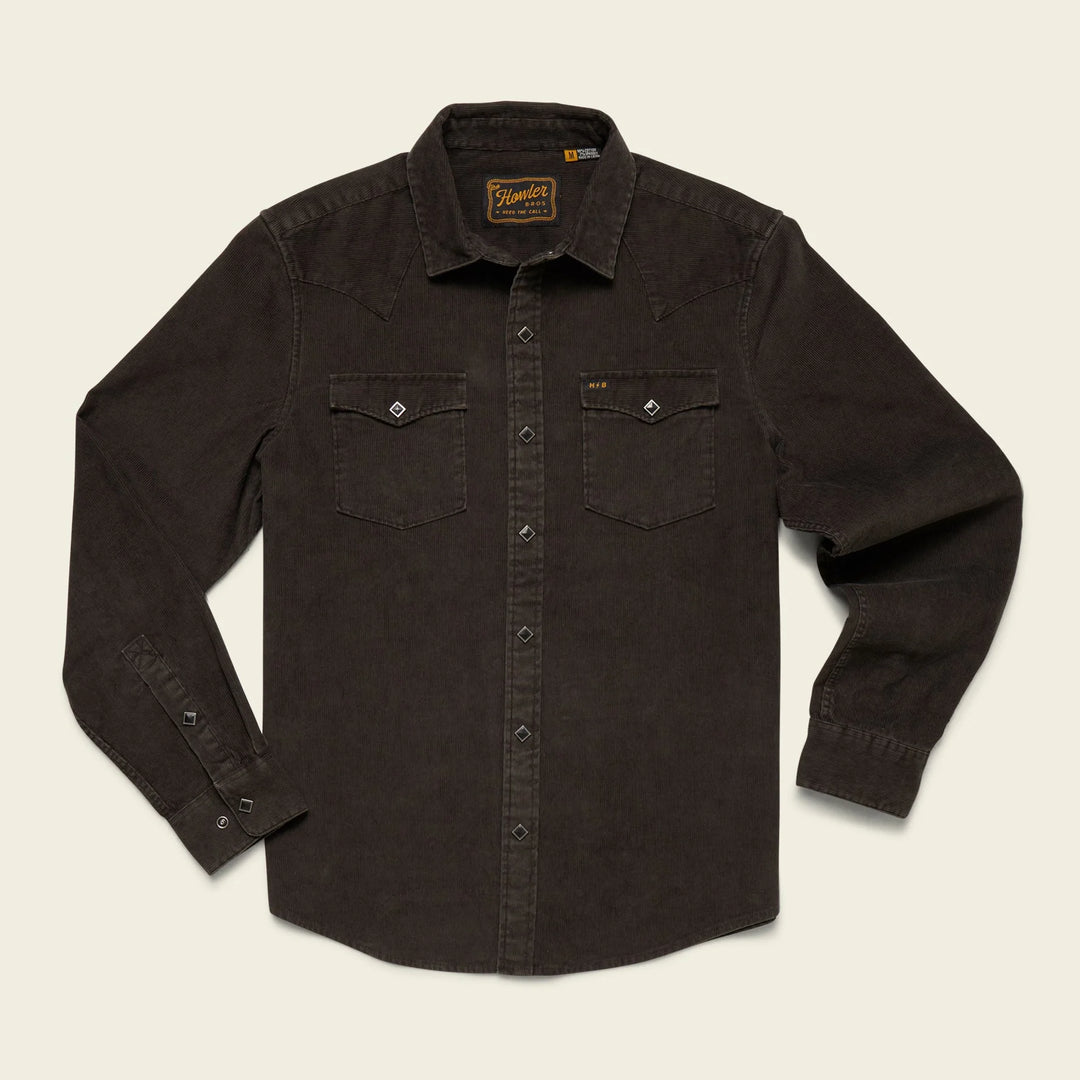 Banning Corduroy Snapshirt