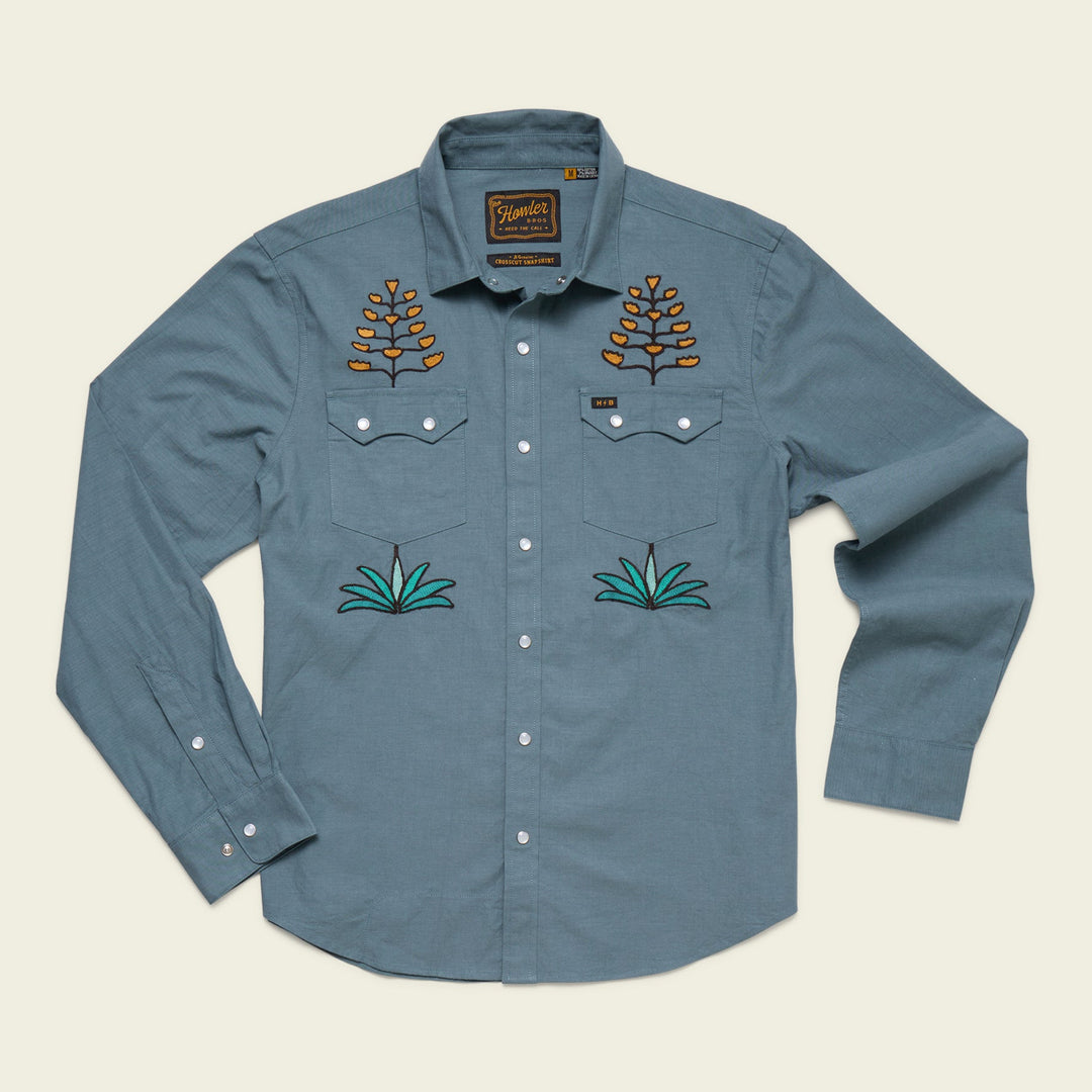 Crosscut Deluxe L/S Snapshirt
