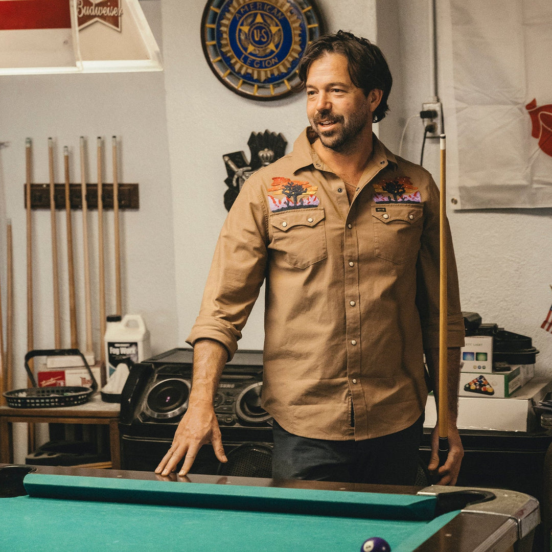 Crosscut Deluxe L/S Snapshirt