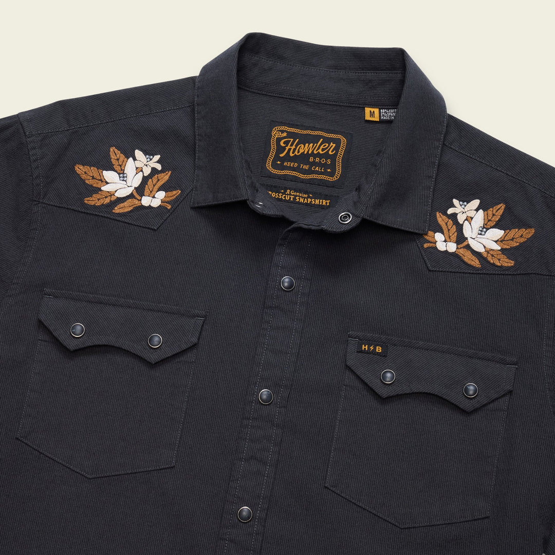 Crosscut Deluxe L/S- Orange Blossoms