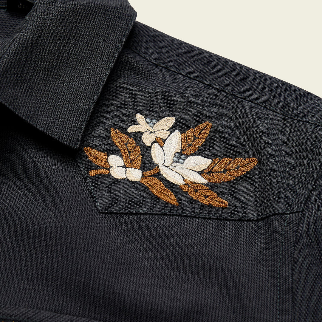 Crosscut Deluxe L/S- Orange Blossoms