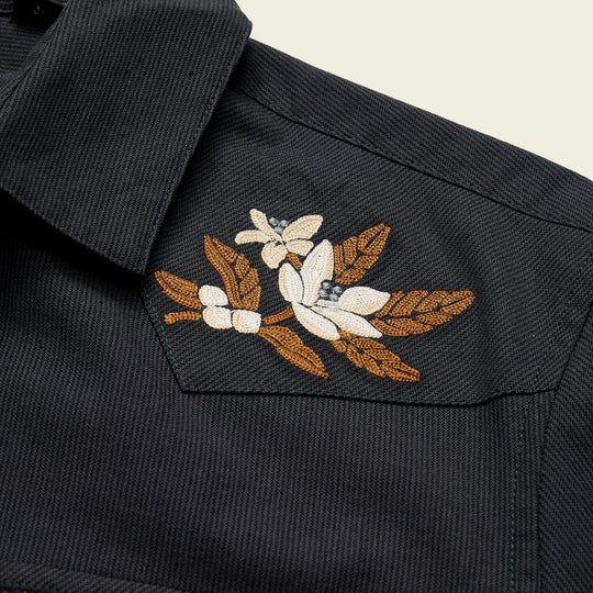 Crosscut Deluxe L/S- Orange Blossoms