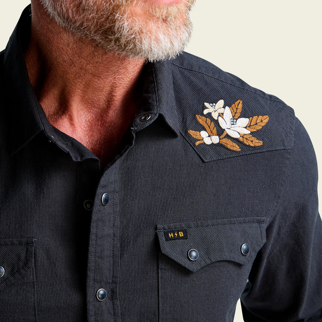 Crosscut Deluxe L/S- Orange Blossoms