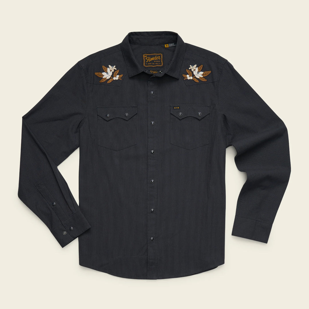 Crosscut Deluxe L/S- Orange Blossoms