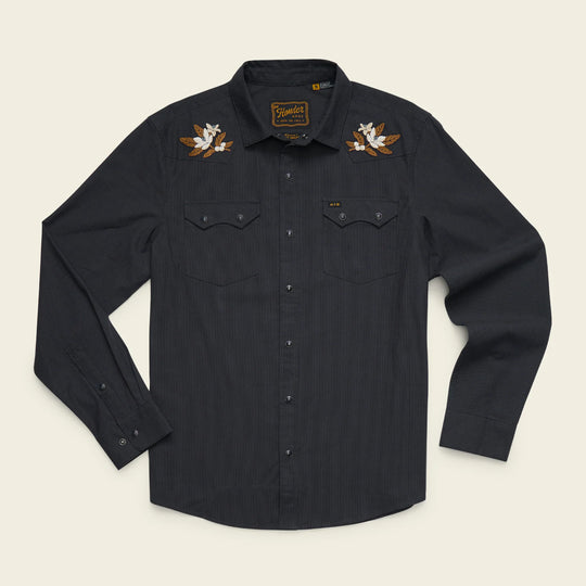 Crosscut Deluxe L/S- Orange Blossoms