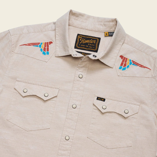 Crosscut Deluxe L/S- Parrot Patrol