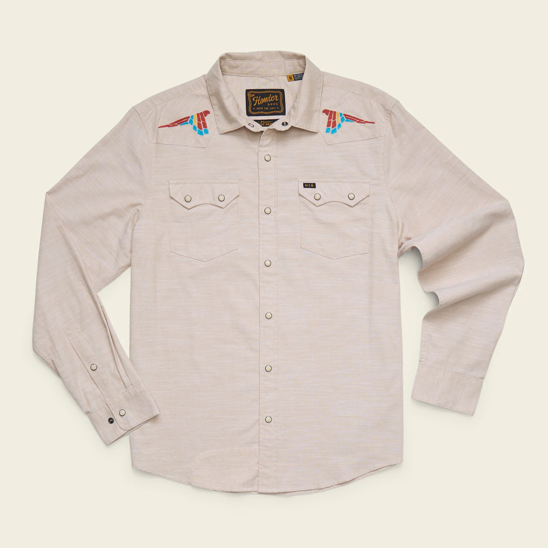 Crosscut Deluxe L/S- Parrot Patrol
