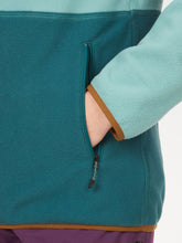 Load image into Gallery viewer, Women&#39;s Rocklin Full-Zip Jacket - Blue Agave/Dark Jungle
