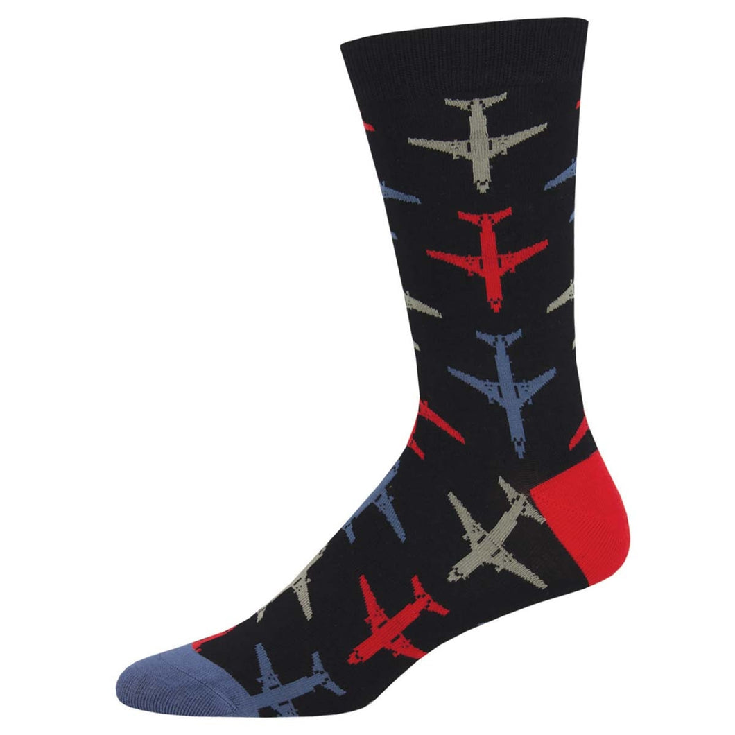 Airplanes - Bamboo Men's Socks