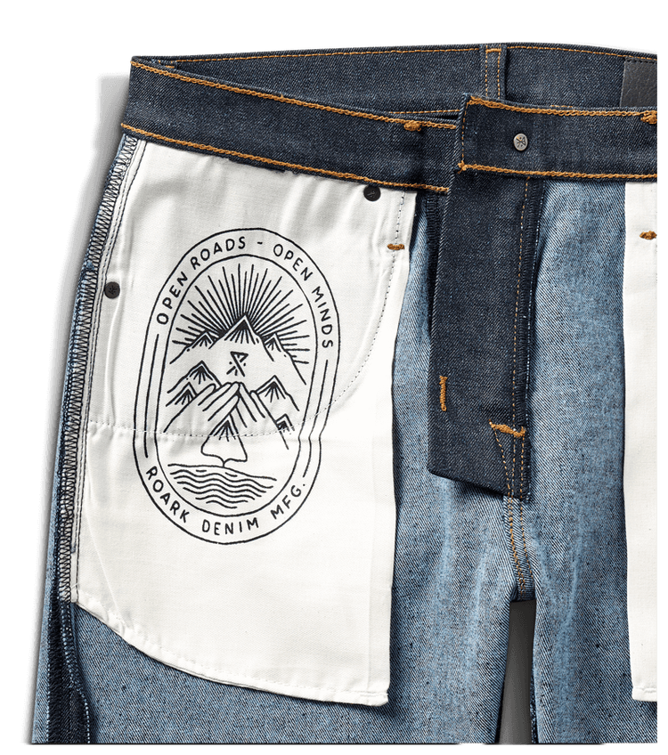 HWY 128 Straight Fit Denim Jeans - Raw