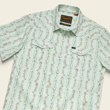 Load image into Gallery viewer, H Bar B Snapshirt - Hibiscus Ribbons : Mint
