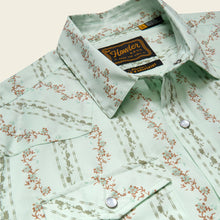 Load image into Gallery viewer, H Bar B Snapshirt - Hibiscus Ribbons : Mint
