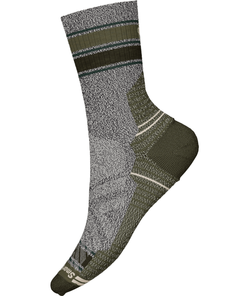 Hike Light Cushion Striped Mid Crew Socks