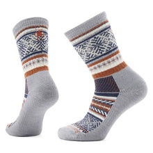 Load image into Gallery viewer, Everyday Fair Isle Sweater Light Cushion Crew Socks
