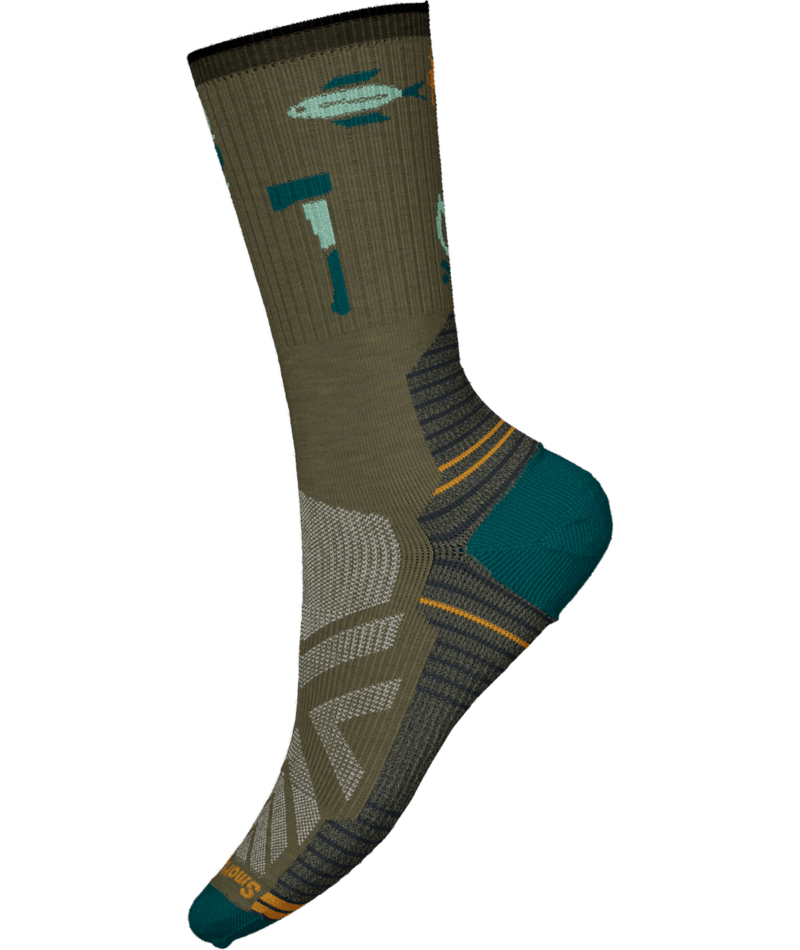 Hike Light Cushion Camp Gear Crew Socks