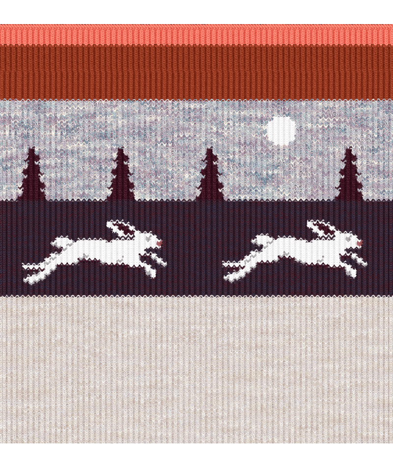 Everyday Hare Chase Crew Socks