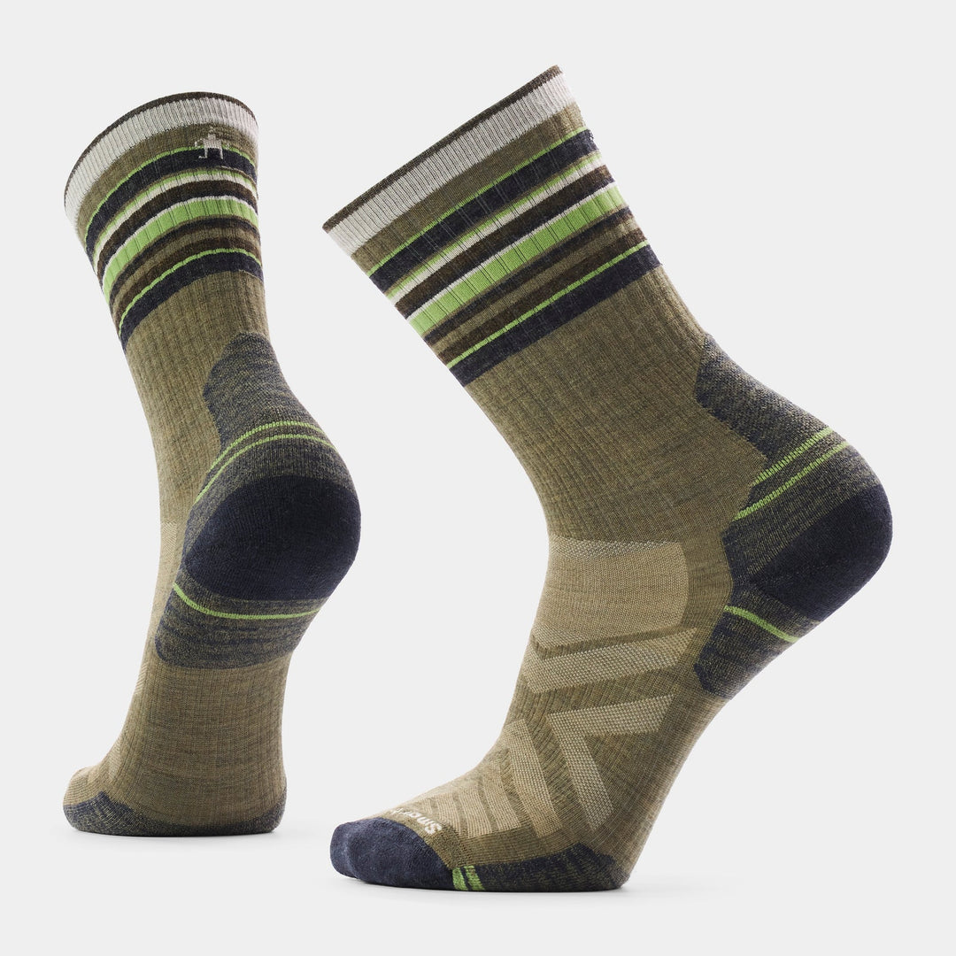 Hike Striped Crew Socks - Targeted Cushion