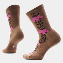 Load image into Gallery viewer, Women's Everyday Garden Vine Targeted Cushion Crew Socks
