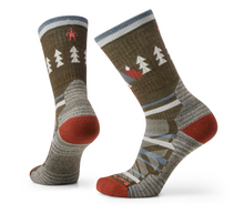 Load image into Gallery viewer, Women&#39;s Hike Lite Cushion Under the Stars Crew Socks
