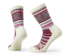 Load image into Gallery viewer, Everyday Fair Isle Sweater Light Cushion Crew Socks
