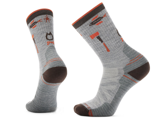 Hike Light Cushion Camp Gear Crew Socks