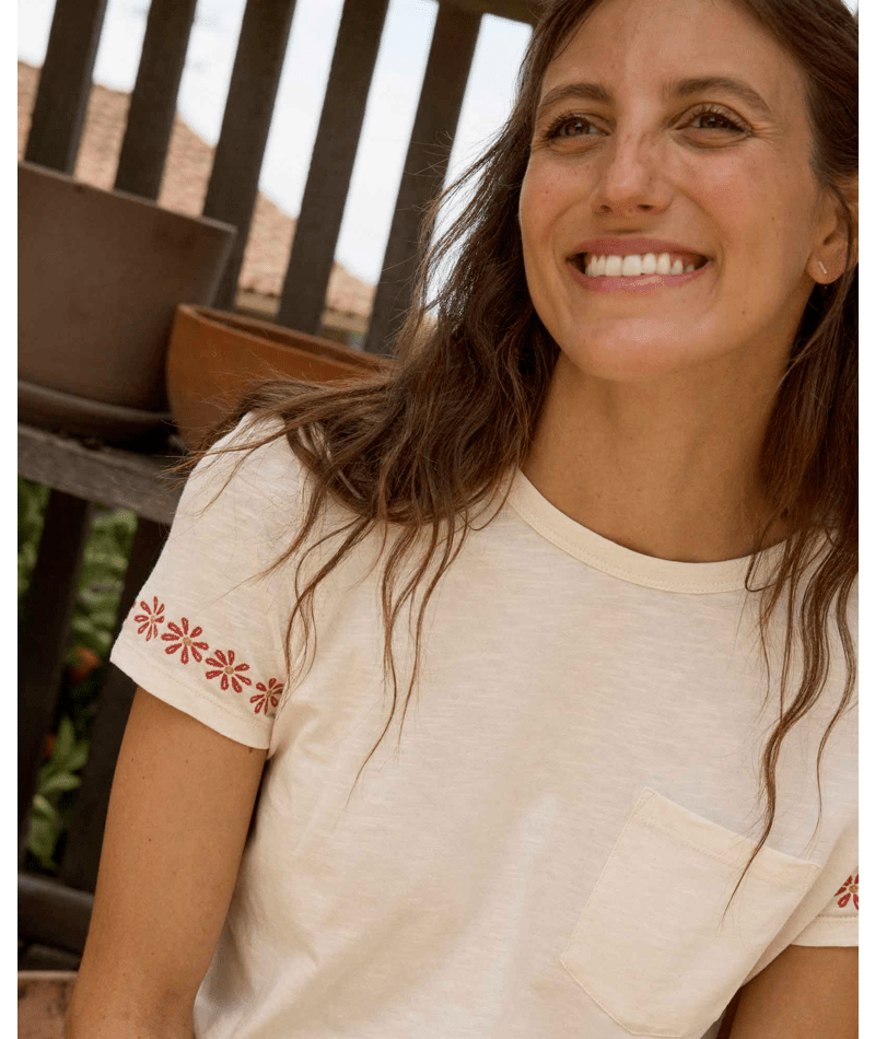 Primo SS Crew Embroidered