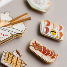 Load image into Gallery viewer, Sushi Platter Enamel Pin
