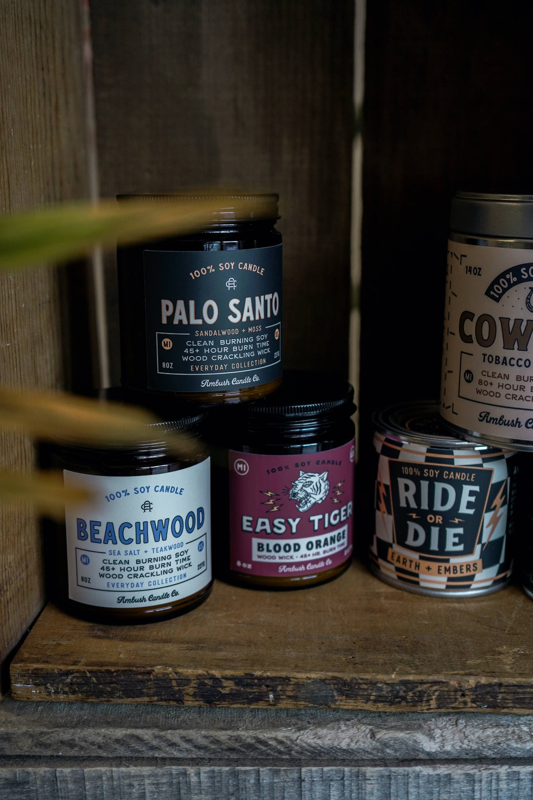 Ride Or Die | Earth &amp; Embers 8oz Soy Candle