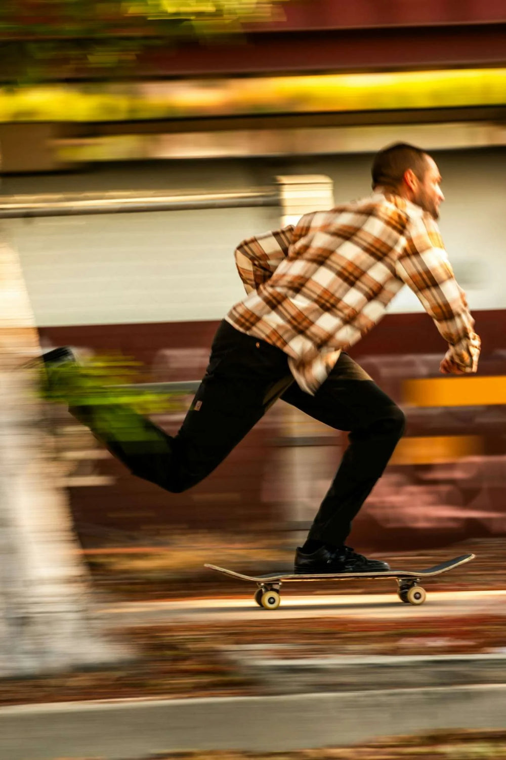 Bowery Flannel - Whitecap/Pinecone Brown/Burro Brown