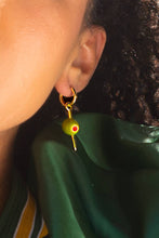 Load image into Gallery viewer, Make it Dirty Hoops - 18K Gold Plated

