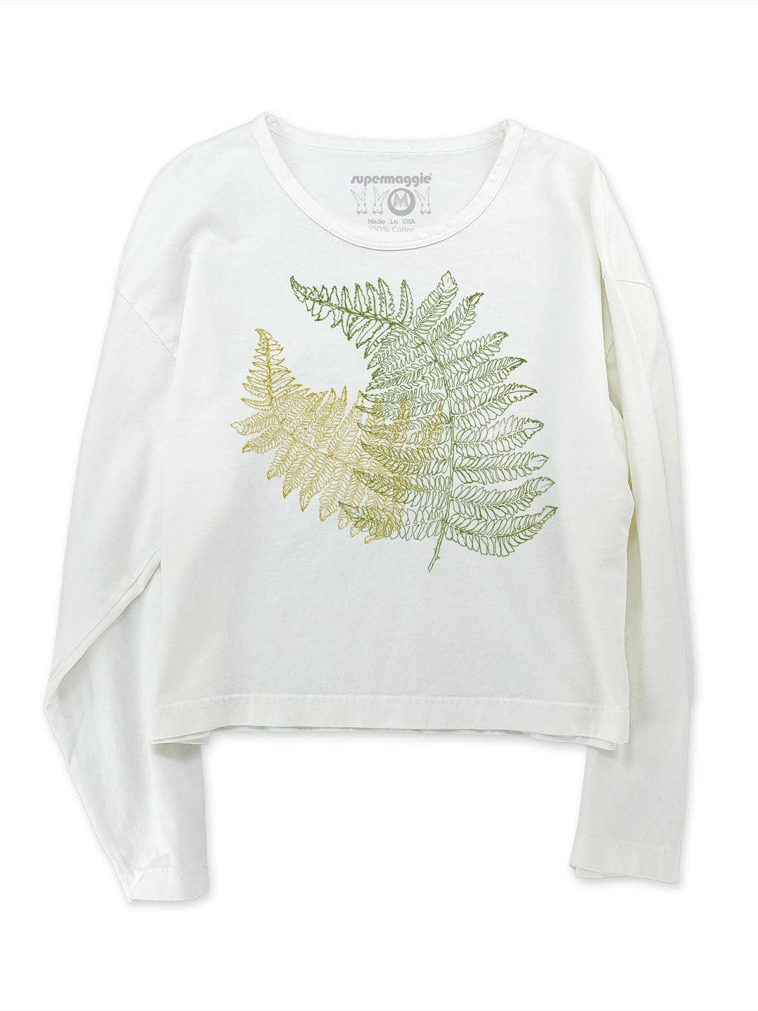 Ferns Lauren Heavyweight Long Sleeve Crop Tee