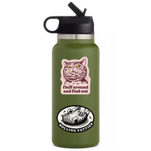 Load image into Gallery viewer, Funny Kitty Cat Swear Humor High Quality Vinyl Sticker
