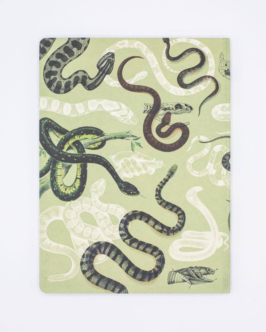Snakes Softcover Notebook - Dot Grid Pages