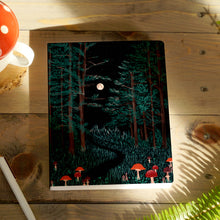 Load image into Gallery viewer, Moonrise Forest Layflat Journal Notebook
